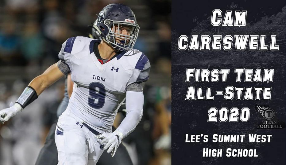 Cam Careswell - 2020 All-State Lee's Summit West Football